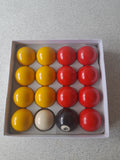 Pool balls (coloured)